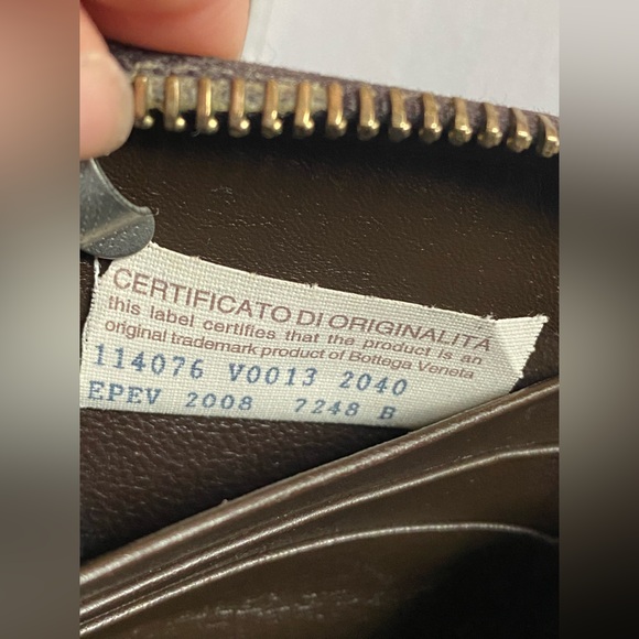 Bottega Veneta Interciato Wallet - Picture 11 of 11